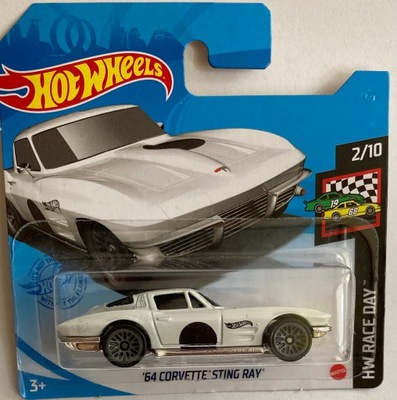 Samochód Hot Wheels '64 Corvette Sting Ray