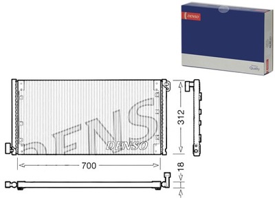 KONDENSATORIUS AUŠINTUVAS KONDICIONAVIMO [DENSO] 