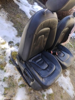 Сидіння комплект audi a4 b8 sedan шкіра x фото №1