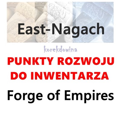 E PACZKI 10000 PR Punkty Rozwoju FOE East-Nagach FORGE OF EMPIRES 10.000pr