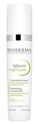 Bioderma Sebium Night Peel Delikatny Peeling Serum