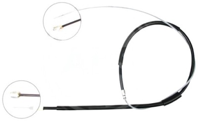 Трос гальма ручного renault фото №1