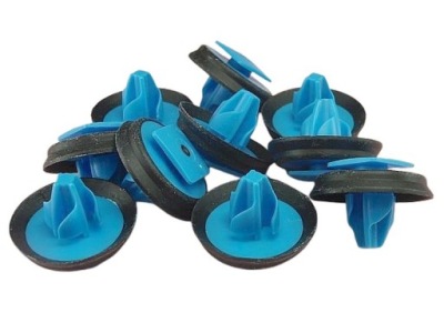 10x stelvio клипсы 8 накладки порог renegade fiat 500l 500x panda крыла фото №1