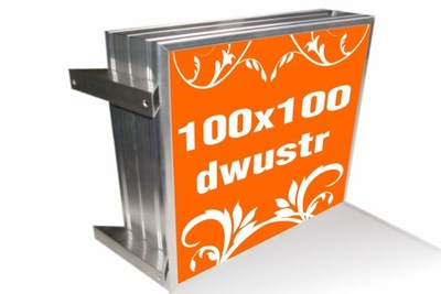 KASETON REKLAMOWY 100x100 dwustr LED PRODUCENT