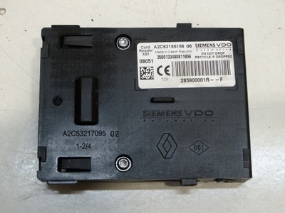 Считыватель карты renault laguna iii 285900001r--f фото №1