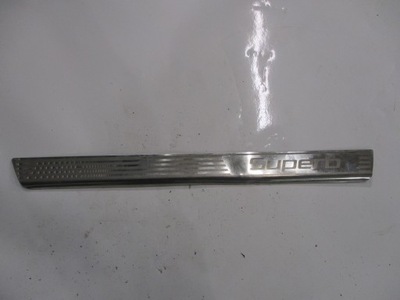 Молдинг накладка порог порог na порог хром перед левый skoda superb ii lift фото №1