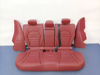 Mercedes c43 w205 amg сидіння заднє сидіння задня фото №1