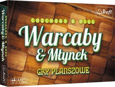 GRA WARCABY MŁYNEK KLASYCZNY TREFL