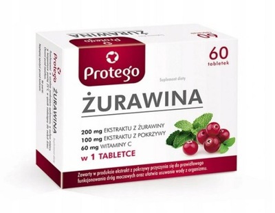 Protego Żurawina 60 kapsułek