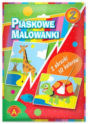 ALEXANDER PIASKOWE MALOWANKI ŻYRAFA-ŻÓŁW