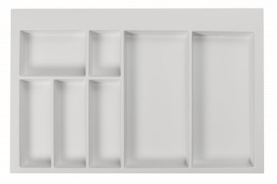 Wkład na sztućce do szuflad Axispace 800 biały GTV