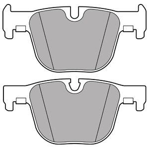 PADS BRAKE DELPHI LP2494  