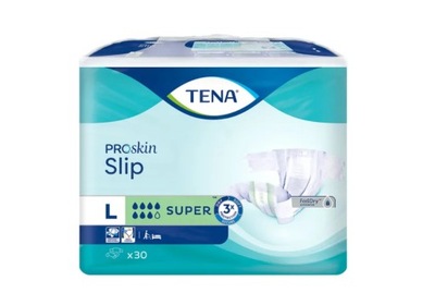 TENA Slip ProSkin Super pieluchomajtki rozmiar L 30 sztuk