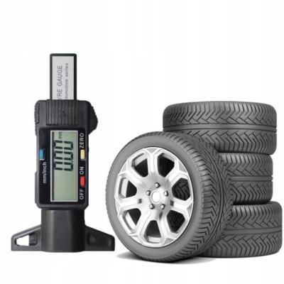 CYFROWY MIERNIK GŁĘBOKOŚCI BIEŻNIKA OPON