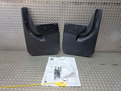 Брызговики задняя комплект l+r jeep wrangler jl 17- 82215333 82215333ab фото №1