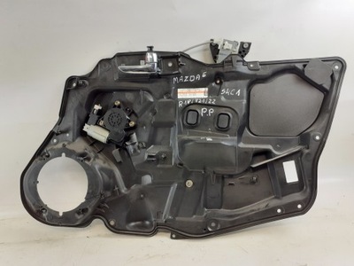 Mazda 6 підйомник скло правий перед gj6e97xl фото №1