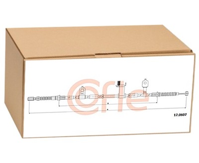 Трос тормоза ручного задняя p do mazda rx-8 фото №1