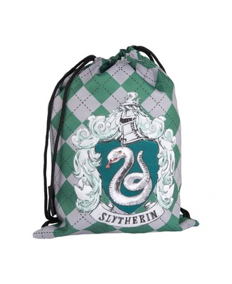 Plecak materiałowy Harry Potter - Slytherin, 43x32 cm PRODUKT LICENCJONOWAN