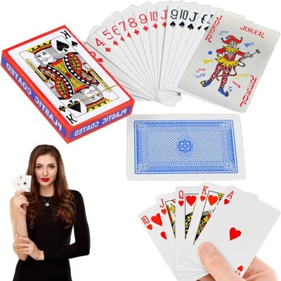 GAME CARDS 54 PCS COATED POKER SET