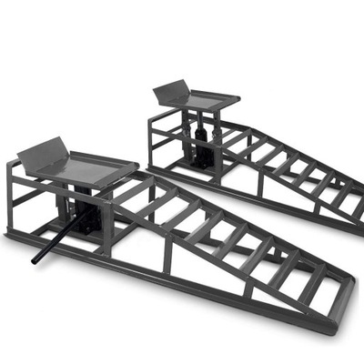 RAMPY 2 PIEZAS Z PODNOSNIKIEM HYDRAULICZNYM 2T/SZT NAJAZDY PODJAZDY BH-122  