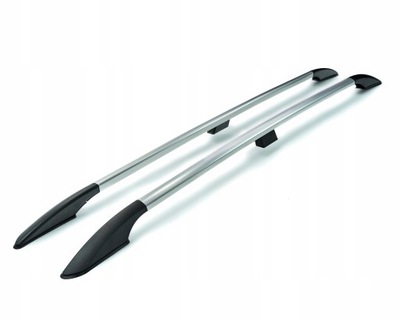 Рейлинги кровельные багажник do peugeot rifter 2018- long | хром фото №1