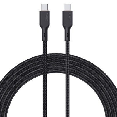 Kabel Aukey USB typ C - USB typ C 1,8 m czarny
