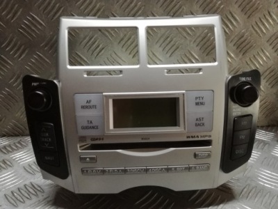 Радио cd toyota yaris ii eu 86120-0d210 фото №1