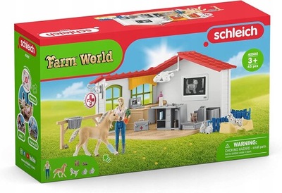 OUTLET SCHLEICH 42502 27w1 PRZYCHODNIA FIGURKI