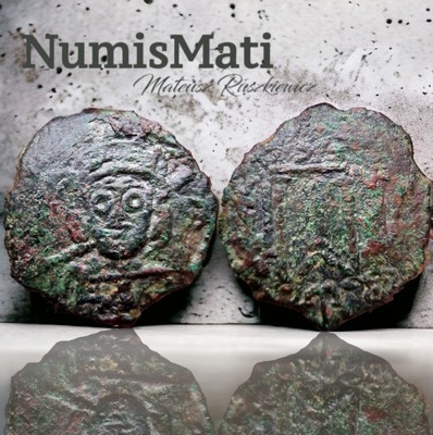 NumisMATI WS738 Moneta Bizancjum 3.92g/20mm