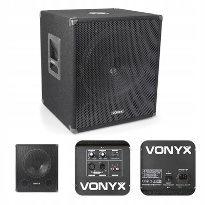 SUBWOOFER AKTYWNY VONYX SWA15 600W 15''