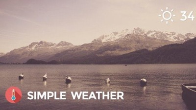 Wtyczka Weather WordPress Shortcode and Widget Simple Weather Plugin