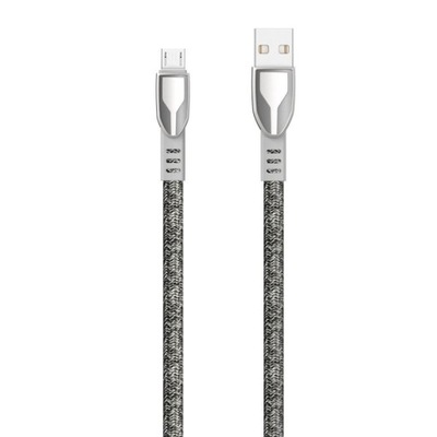 Kabel Dudao USB/microUSB 5A 1m szary (L3PROM)