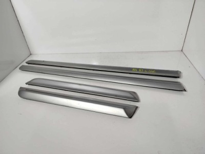 Накладки нижні двері s-line audi a4 b7 комплект 04-08 фото №1