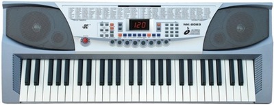 Keyboard MK-2083 54 Klawisze 100 Rytmów - ORYGINAŁ !