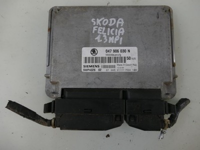 SKODA FELICIA I RESTYLING 1.3 MPI UNIDAD DE CONTROL DEL MOTOR MÓDULO COMPUTADOR ECU  