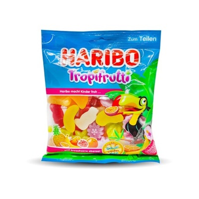 Żelki HARIBO Tropifrutti 175g Owoce Tropikalne