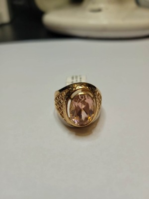 Złoty pierścionek używany 500 3121 BRO