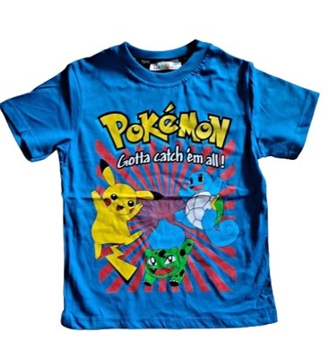 Koszulka T-shirt Pokemony rozmiar 110/116