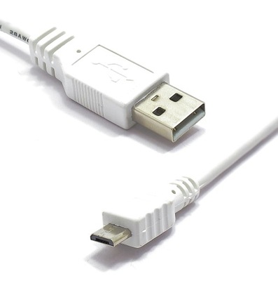 DOBRY Kabel USB - MicroUSB 1,2m BIAŁY Micro USB - 7289831190 - oficjalne  archiwum Allegro