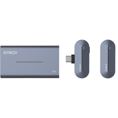 Bezprzewodowy system mikrofonowy Synco P1S USB-C mikrofon nadajnik