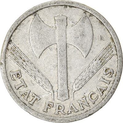 Moneta, Francja, Franc, 1943