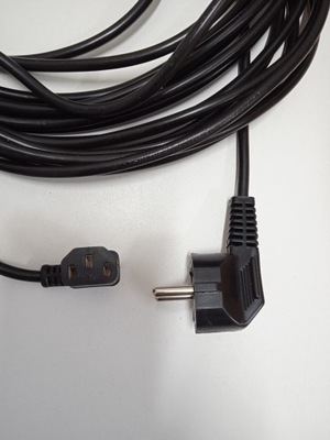 Kabel zasilający/sieciowy 230 v do komputera 10m