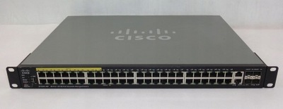 SF550X-48P 48-Port 10/100 PoE Stackable 4 x 10 GE