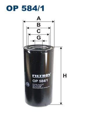 FILTRAS ALYVOS FILTRON OP 584/1 