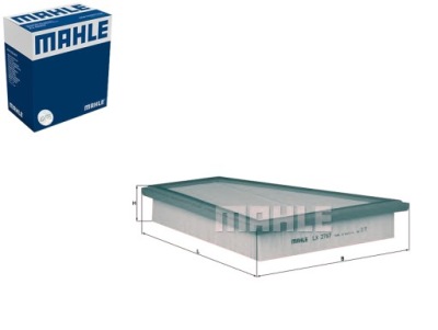 Mahle фільтр повітря 13717582908 pa777 ap0285 ca1 фото №1