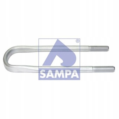 Скоба рессора rvi m24x1,5x101x370 sampa фото №1
