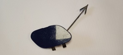 Оригинальная заглушка фаркоп бампера передний перед opel corsa e фото №1