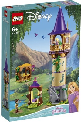 LEGO DISNEY PRINCESS 43187 WIEŻA ROSZPUNKI KLOCKI