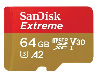 Karta pamięci SANDISK Extreme microSDXC 64 GB