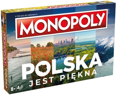 Winning Moves Monopoly Polska jest piękna 2022